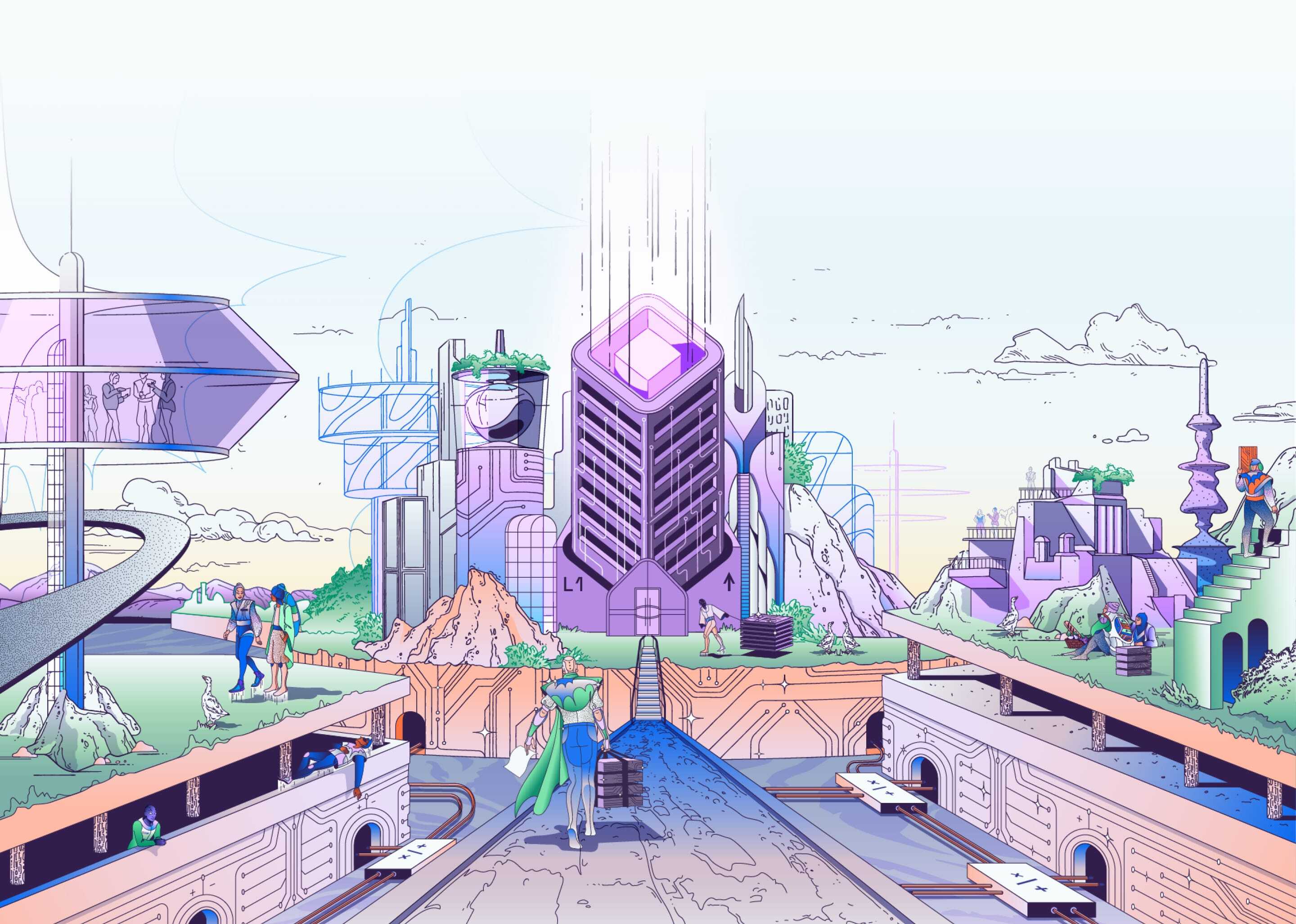 city illustration