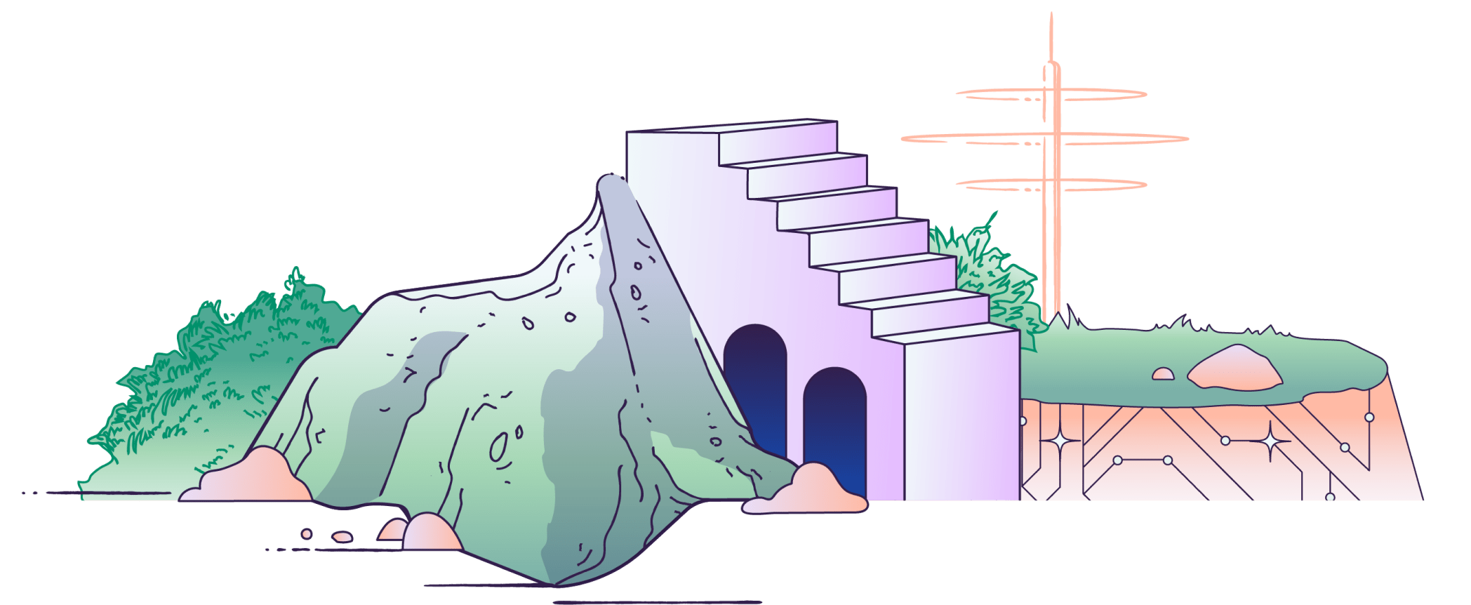 Stairs illustration